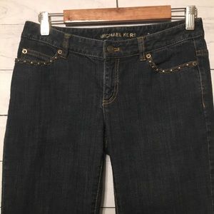 Michael Kors Metal Stud 5 Pocket Jeans